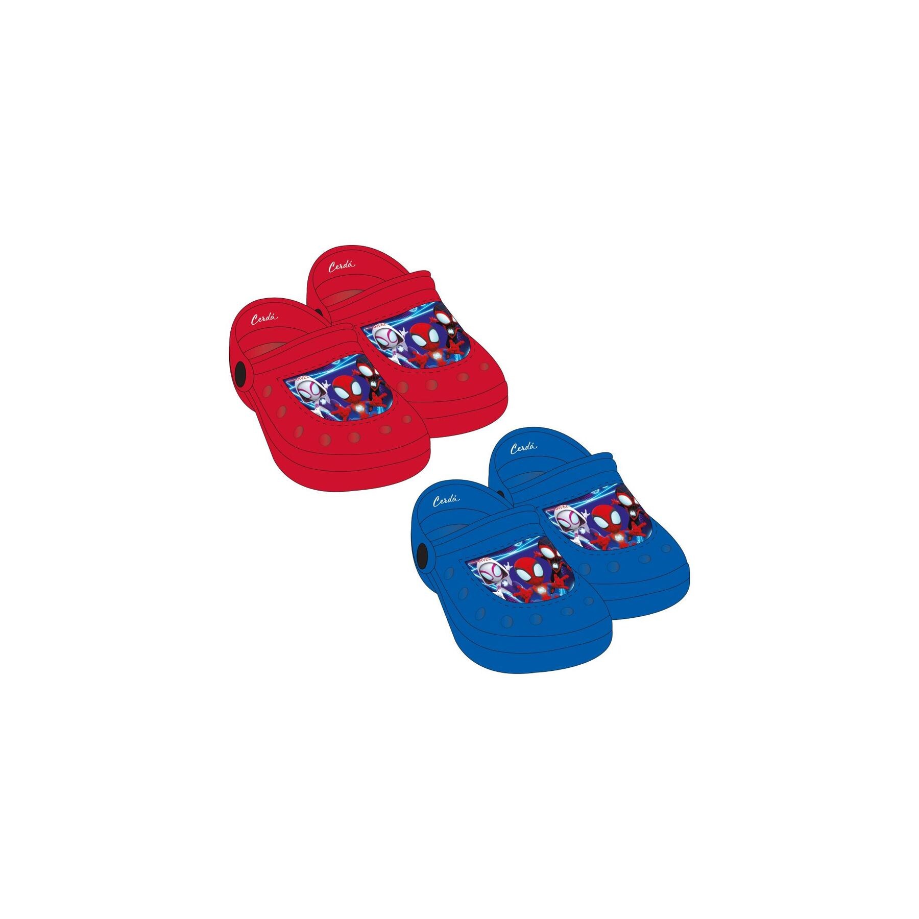 Zuecos Spidey Marvel surtido
