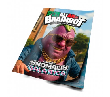 Album + Sobre de 7 cartas coleccionables Anomalia Galactica Serie 3 Italian Brainrot Italiano