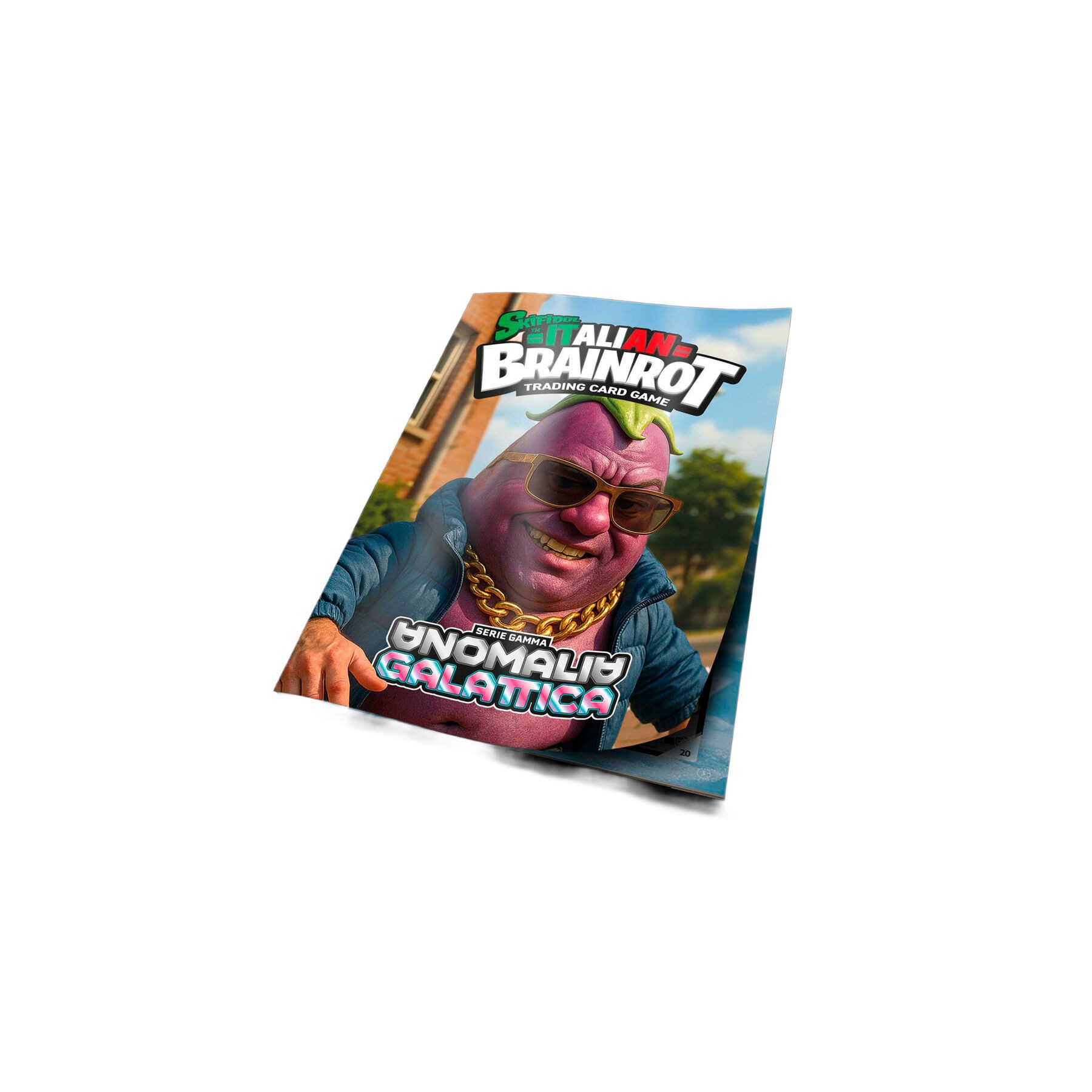 Album + Sobre de 7 cartas coleccionables Anomalia Galactica Serie 3 Italian Brainrot Italiano