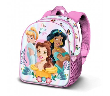 Mochila 3D Princesas Disney 31cm