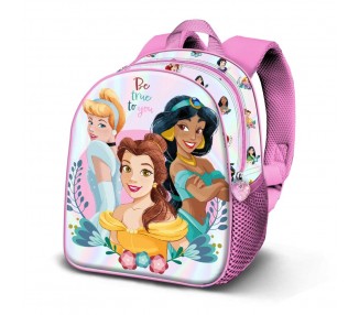 Mochila 3D Princesas Disney 31cm