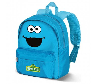Mochila Monstruo de las Galletas Barrio Sesamo 27cm