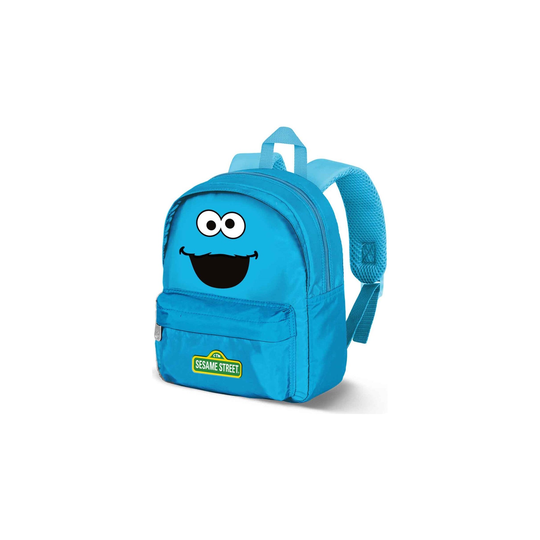 Mochila Monstruo de las Galletas Barrio Sesamo 27cm
