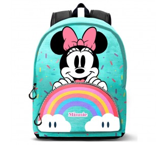 Mochila Rainbow Minnie Disney 41cm