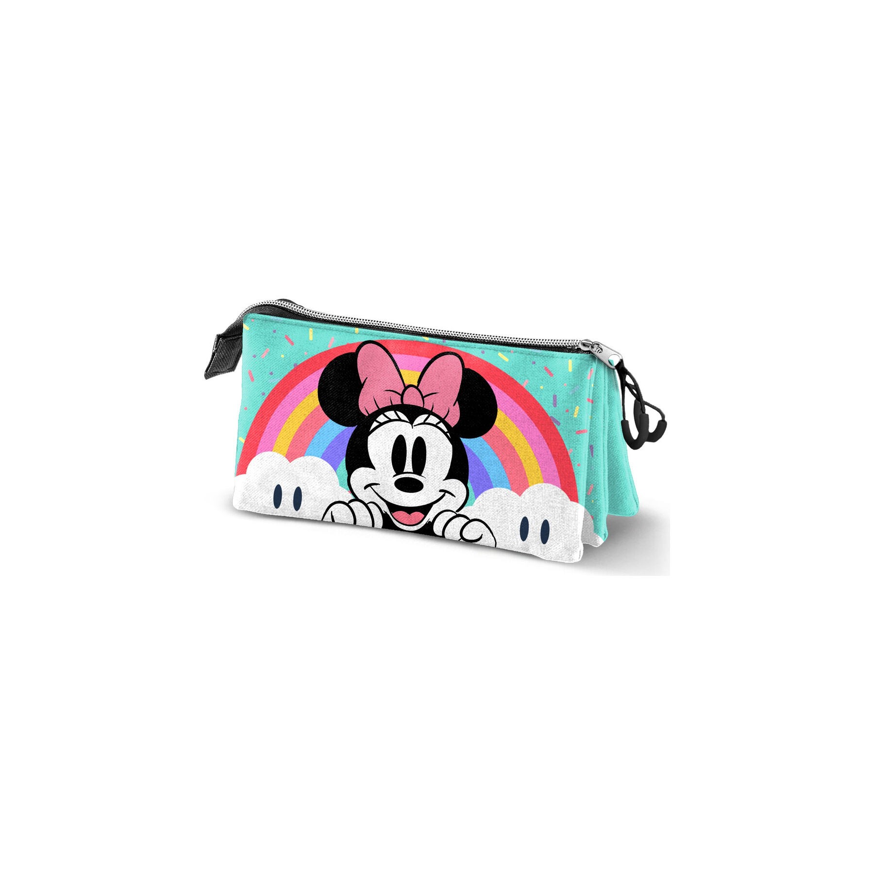 Portatodo Rainbow Minnie Disney triple