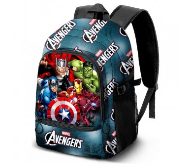 Mochila Fight Los Vengadores Avengers Marvel 41cm