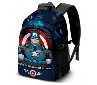 Mochila Capitan America Marvel 41cm