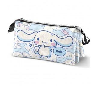 Portatodo Cinnamoroll Hello Kitty triple