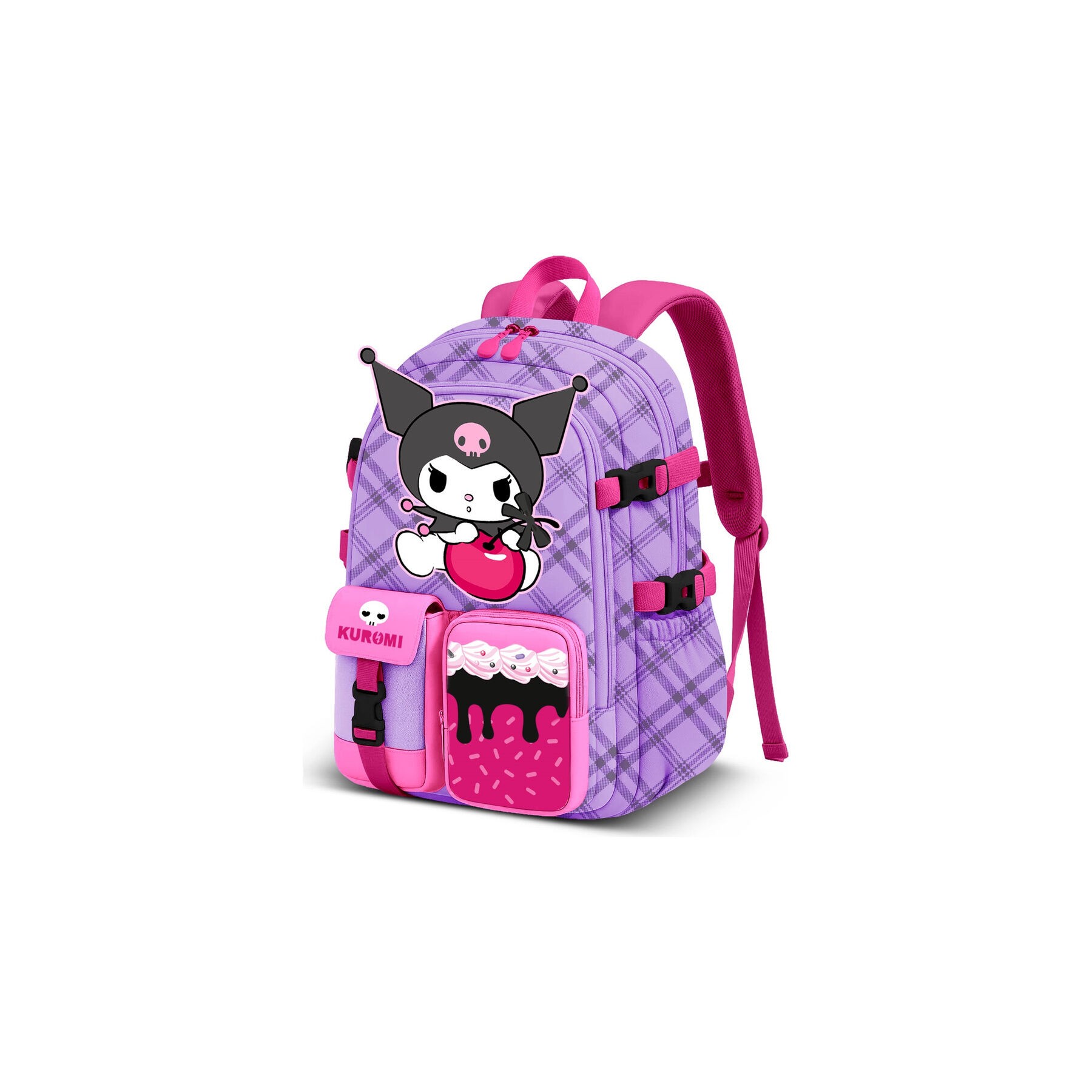 Mochila Kuromi Hello Kitty 40cm