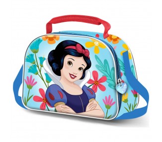 Bolsa portameriendas 3D Flowers Blancanieves Disney