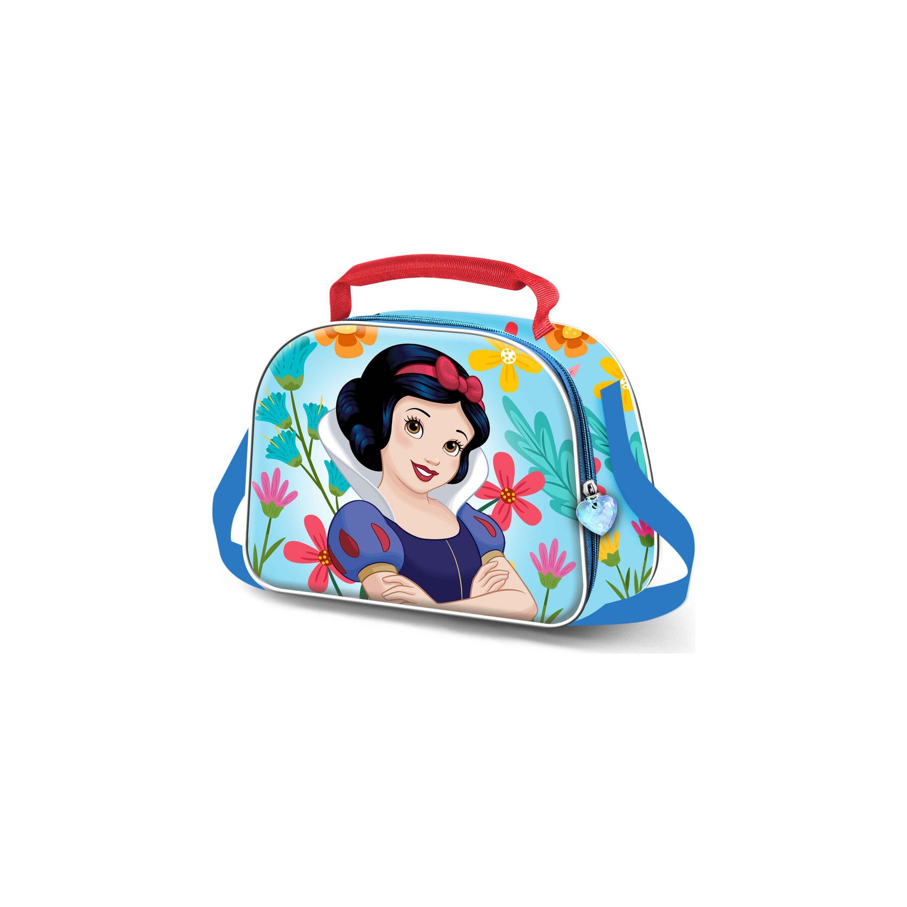 Bolsa portameriendas 3D Flowers Blancanieves Disney