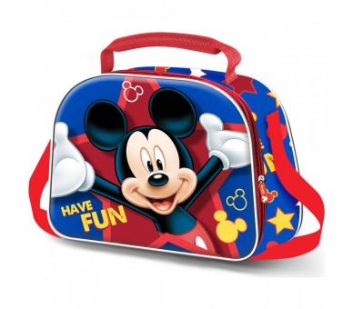 Bolsa portameriendas 3D Stars Mickey Disney