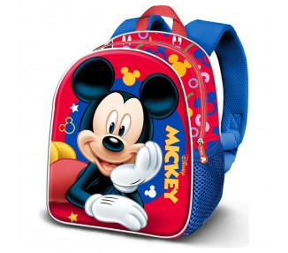 Mochila 3D Buddy Mickey Disney 31cm