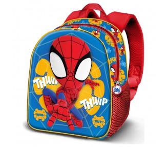 Mochila 3D Web Out Spiderman Marvel 31cm
