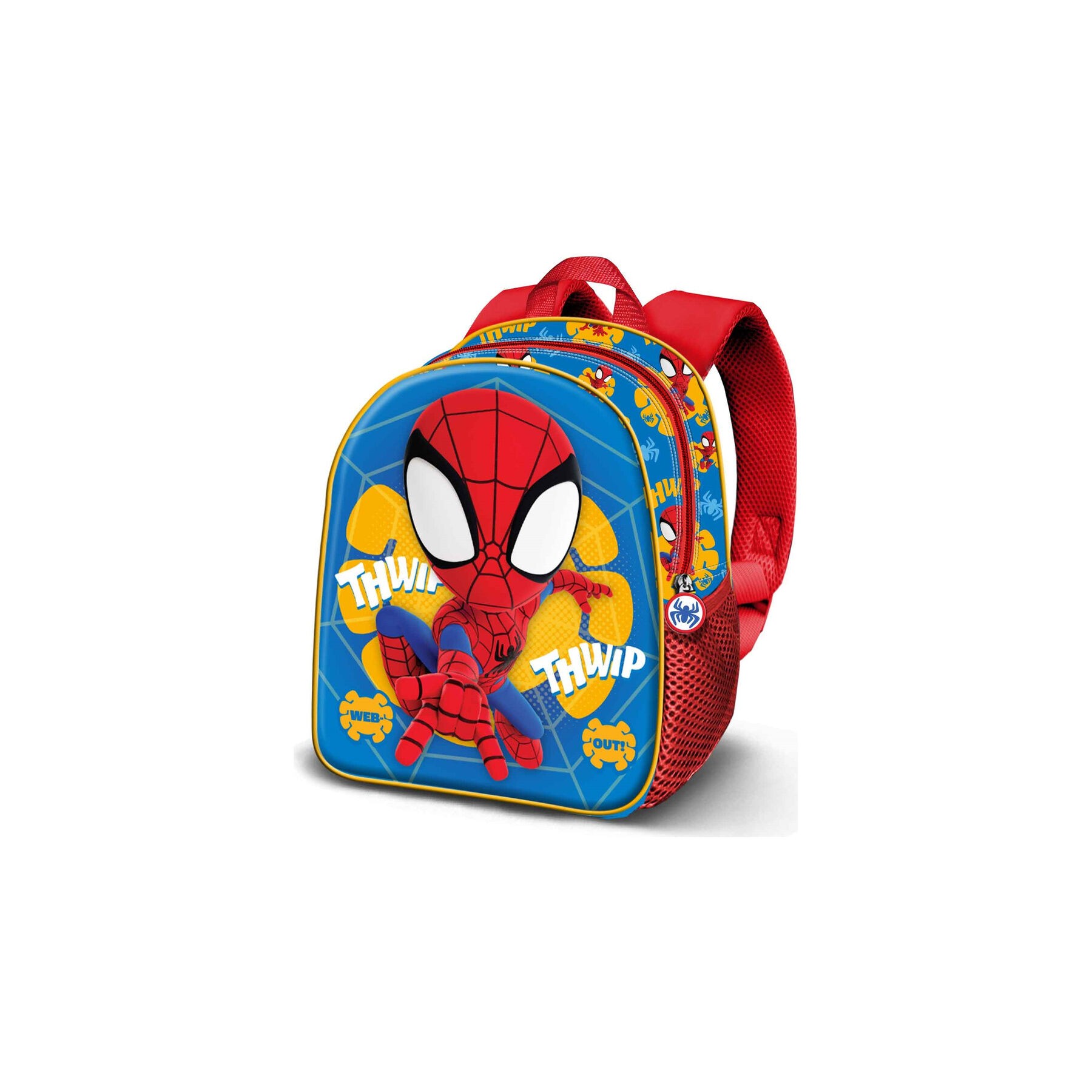 Mochila 3D Web Out Spiderman Marvel 31cm