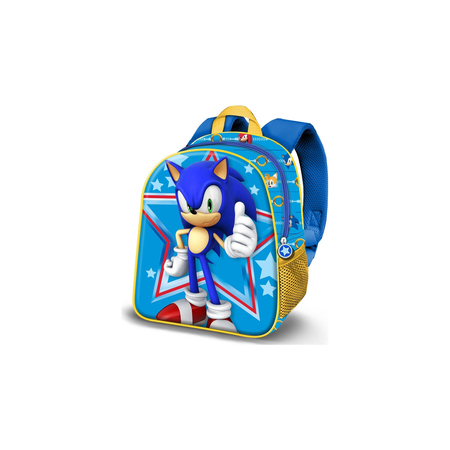 Mochila 3D Star Sonic the Hedgehog 31cm
