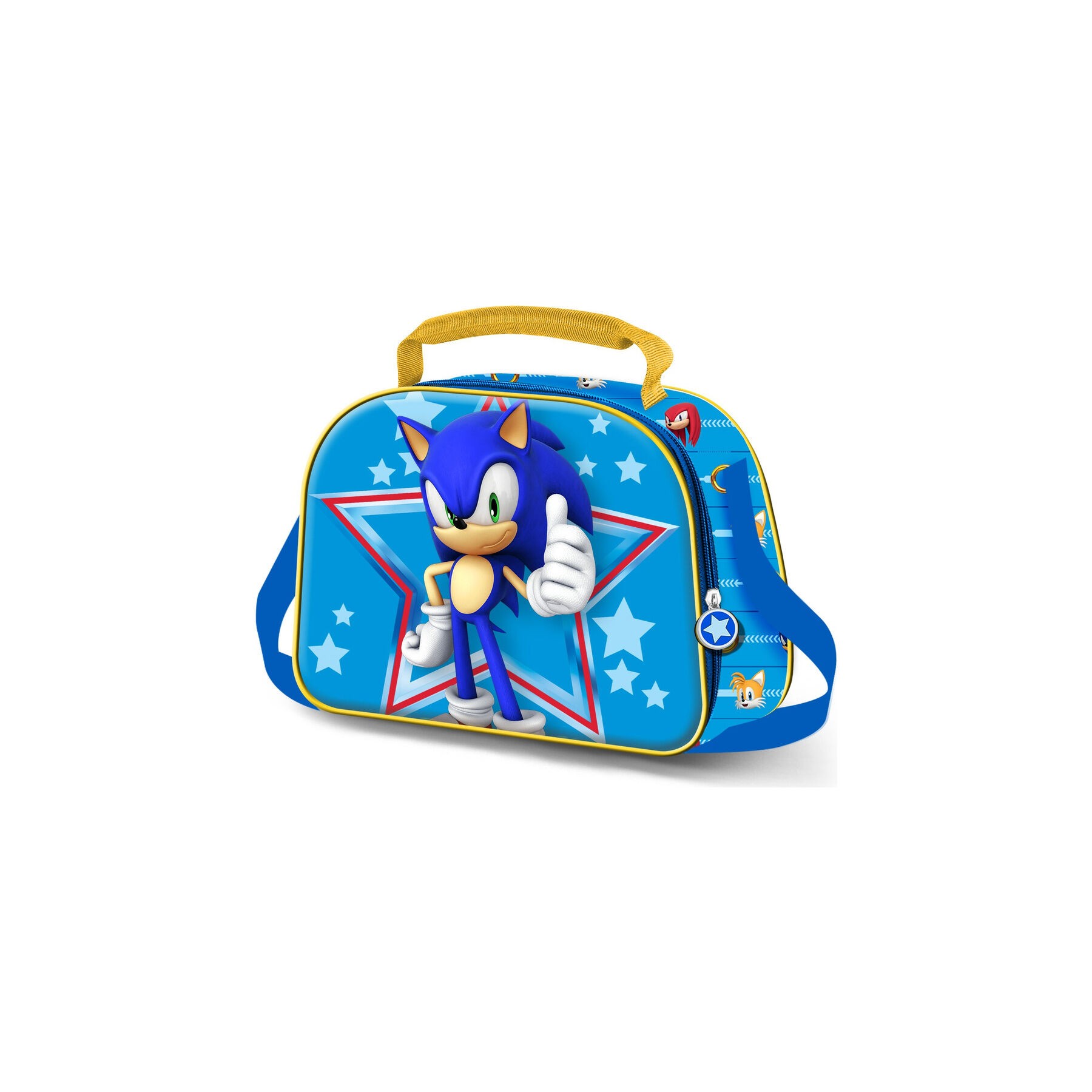 Bolsa portameriendas 3D Star Sonic the Hedgehog