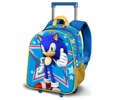 Trolley 3D Star Sonic the Hedgehog 31cm