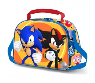 Bolsa portameriendas 3D Shadow Sonic the Hedgehog