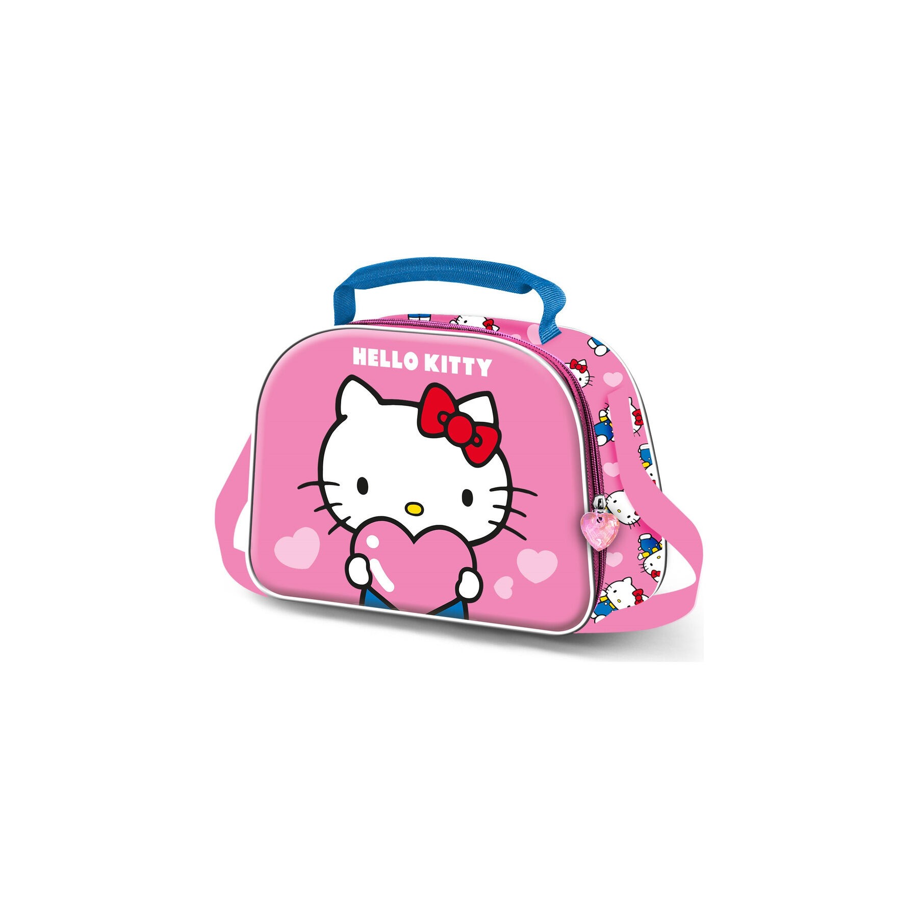 Bolsa portameriendas 3D Heart Hello Kitty