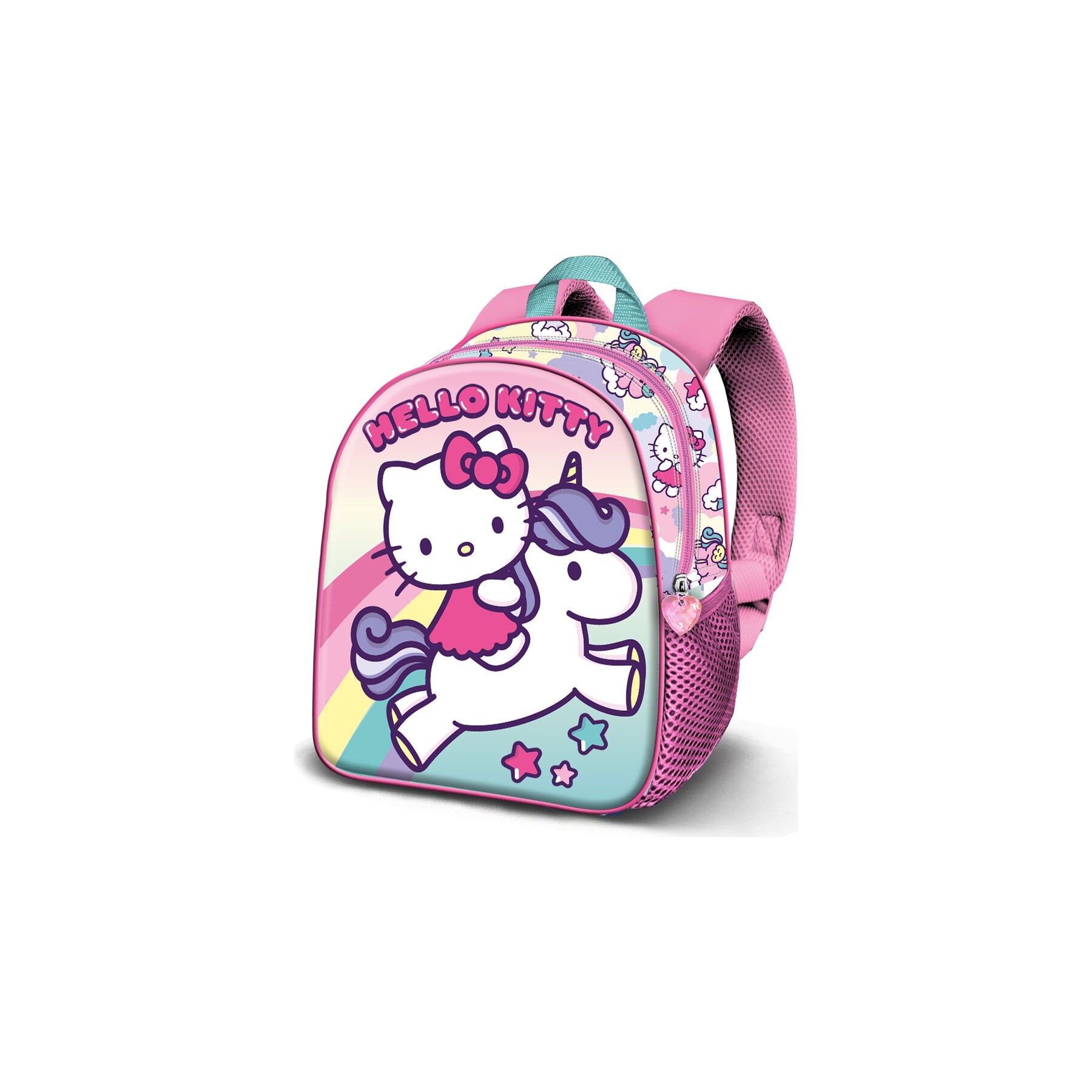 Mochila 3D Unicorn Hello Kitty 31cm