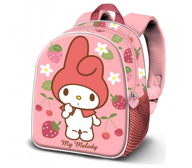 Mochila 3D Fruits My Melody Hello Kitty 31cm