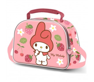 Bolsa portameriendas 3D Fruits My Melody Hello Kitty
