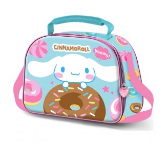 Bolsa portameriendas 3D Yummy Cinnamoroll Hello Kitty