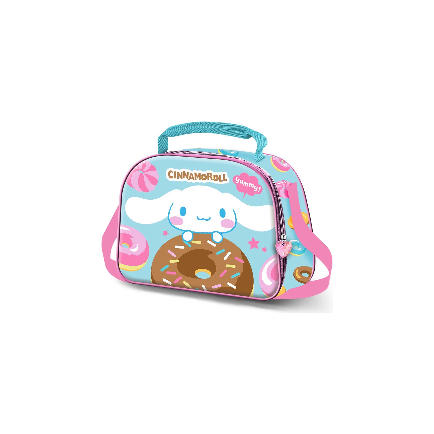Bolsa portameriendas 3D Yummy Cinnamoroll Hello Kitty