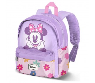 Mochila Flower Minnie Disney 27cm