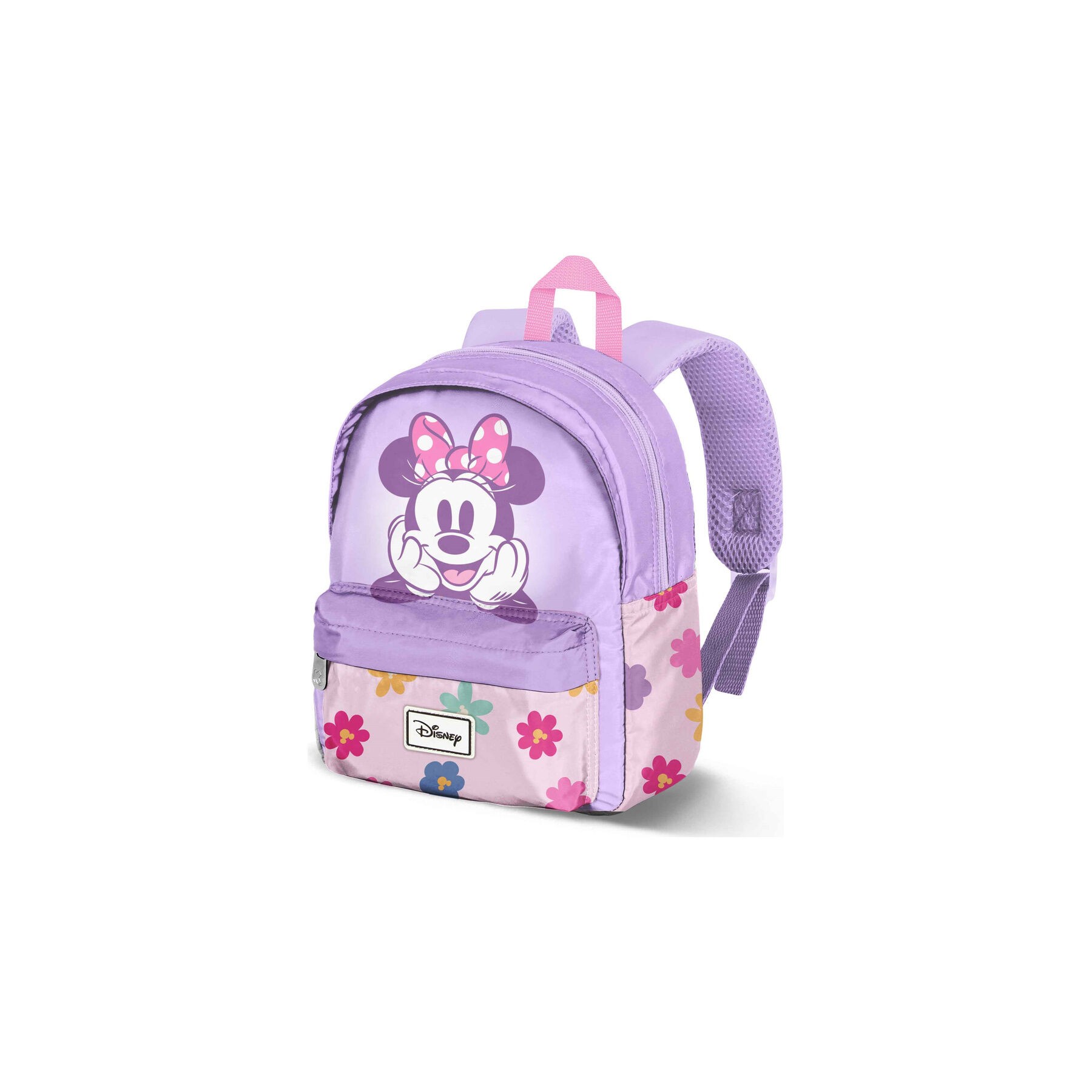 Mochila Flower Minnie Disney 27cm