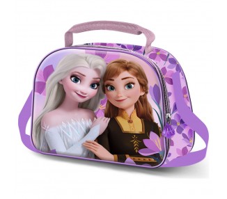 Bolsa portameriendas 3D Violet Frozen Disney