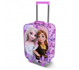 Maleta trolley 3D Violet Frozen Disney 46cm