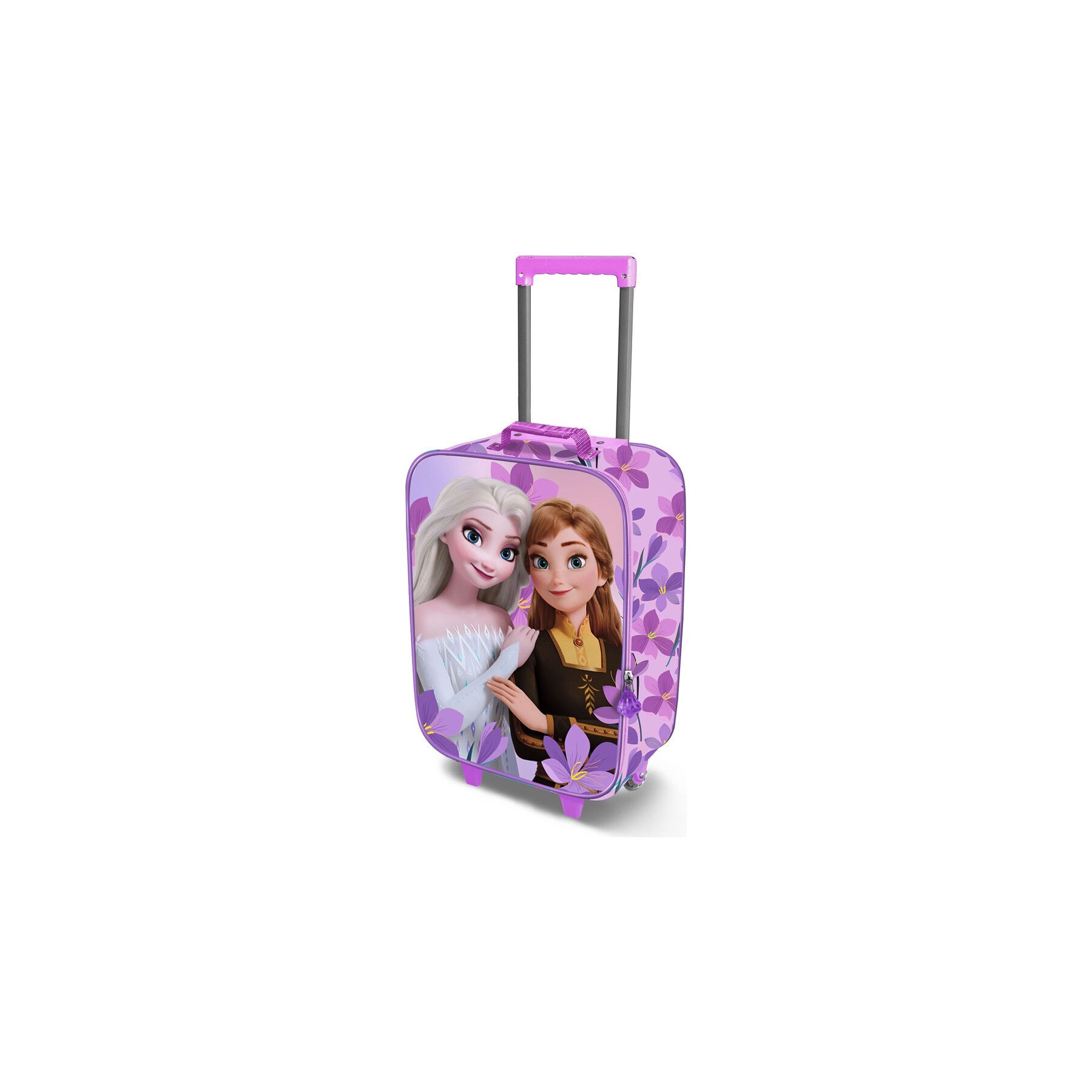 Maleta trolley 3D Violet Frozen Disney 46cm