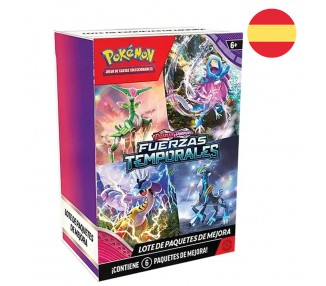 Juego cartas Booster Bundle Fuerzas Temporales Pokemon español