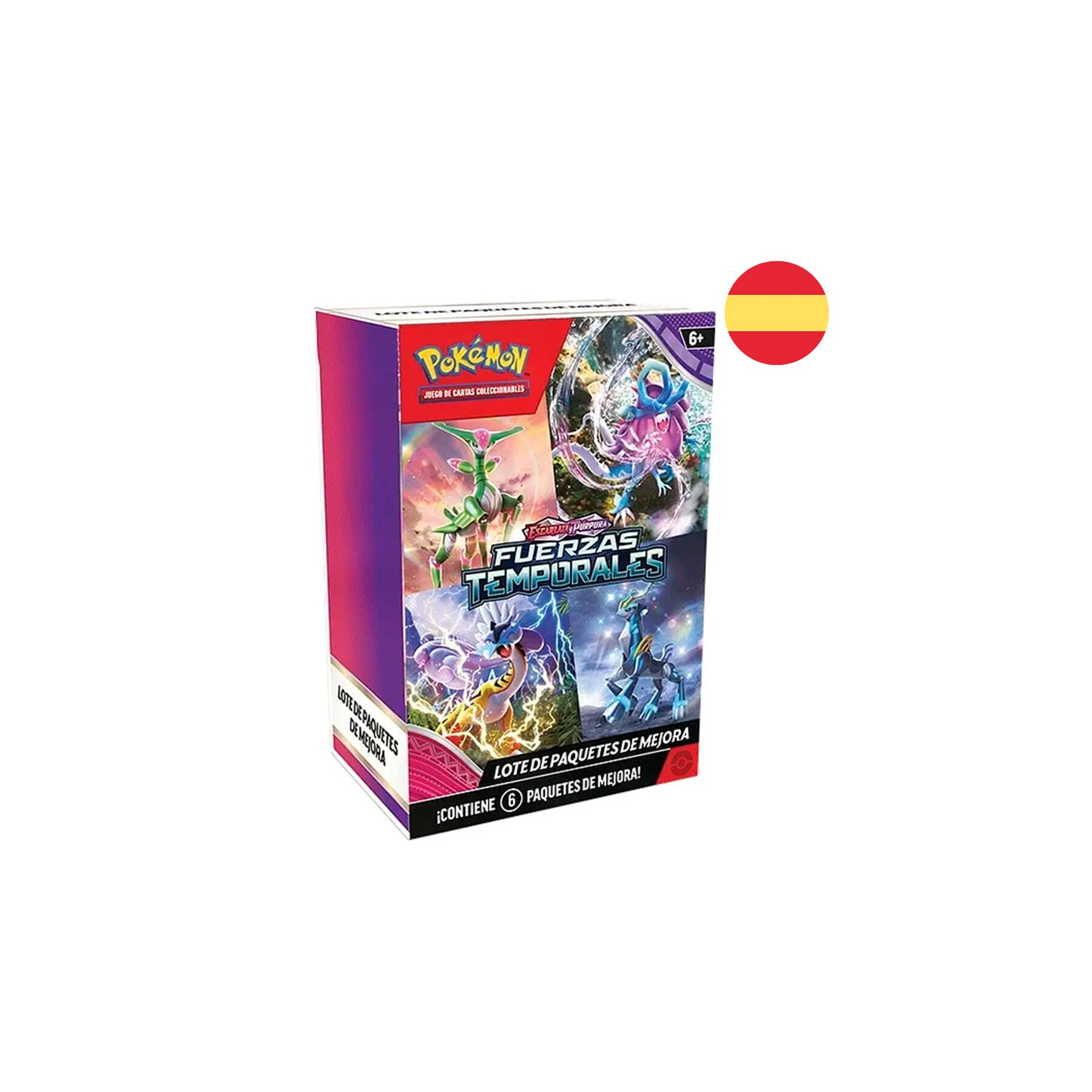 Juego cartas Booster Bundle Fuerzas Temporales Pokemon español