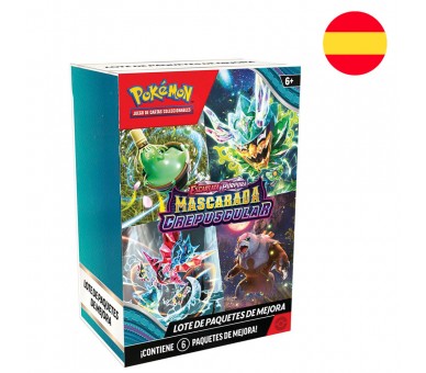 Juego cartas Booster Bundle Mascarada Crepuscular Pokemon español
