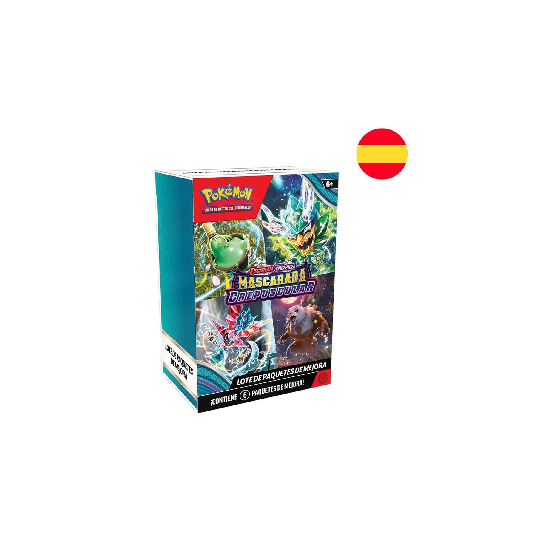 Juego cartas Booster Bundle Mascarada Crepuscular Pokemon español