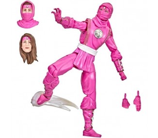 Figura Mighty Morphin Ninja Pink Ranger Lightning Collection Power Rangers 15cm