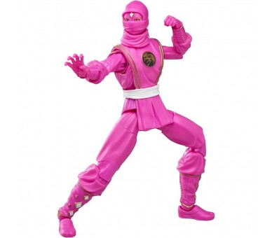 Figura Mighty Morphin Ninja Pink Ranger Lightning Collection Power Rangers 15cm