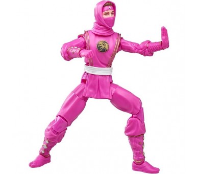 Figura Mighty Morphin Ninja Pink Ranger Lightning Collection Power Rangers 15cm