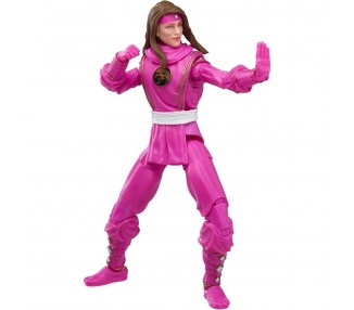 Figura Mighty Morphin Ninja Pink Ranger Lightning Collection Power Rangers 15cm