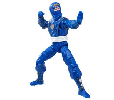 Figura Ninja Blue Ranger Power Rangers Lightning Collection 15cm