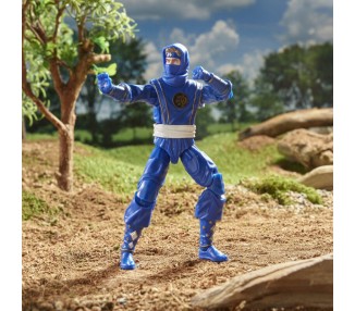 Figura Ninja Blue Ranger Power Rangers Lightning Collection 15cm