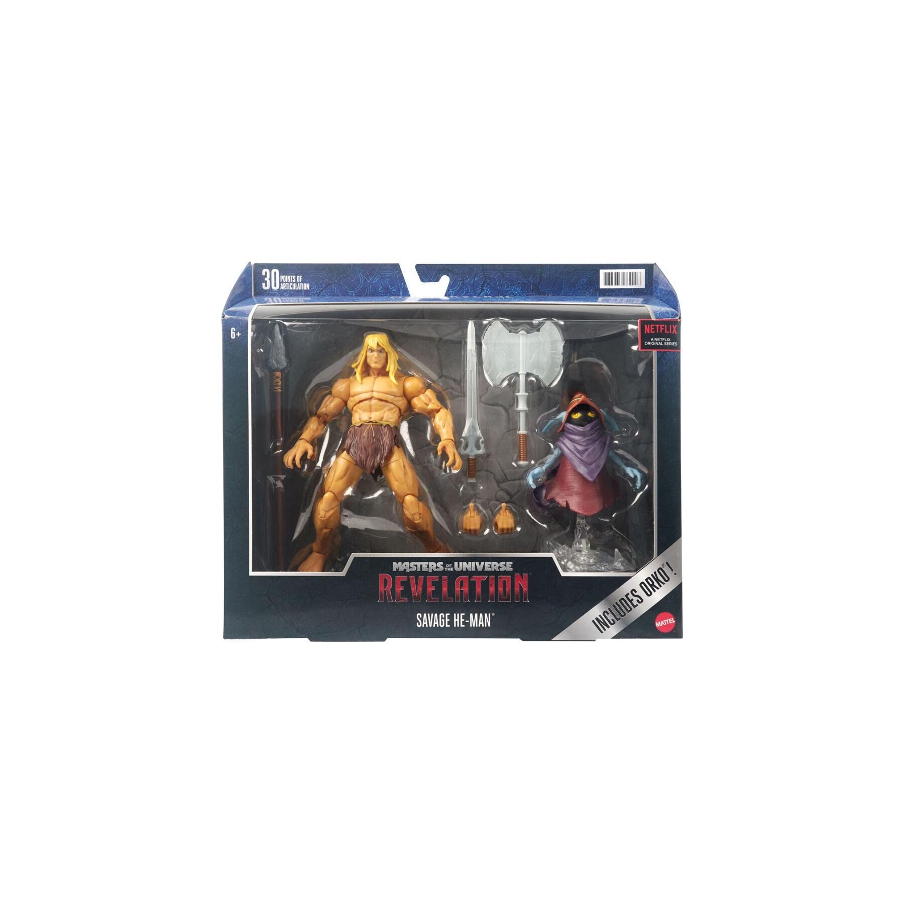 Figura He-Man Savage Masters of the Universe Revelation Masterverse 18cm