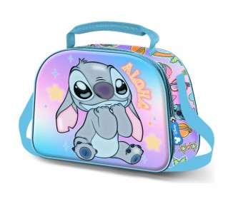 Bolsa portameriendas 3D Aloha Stitch Disney
