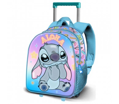 Trolley 3D Aloha Stitch Disney 31cm