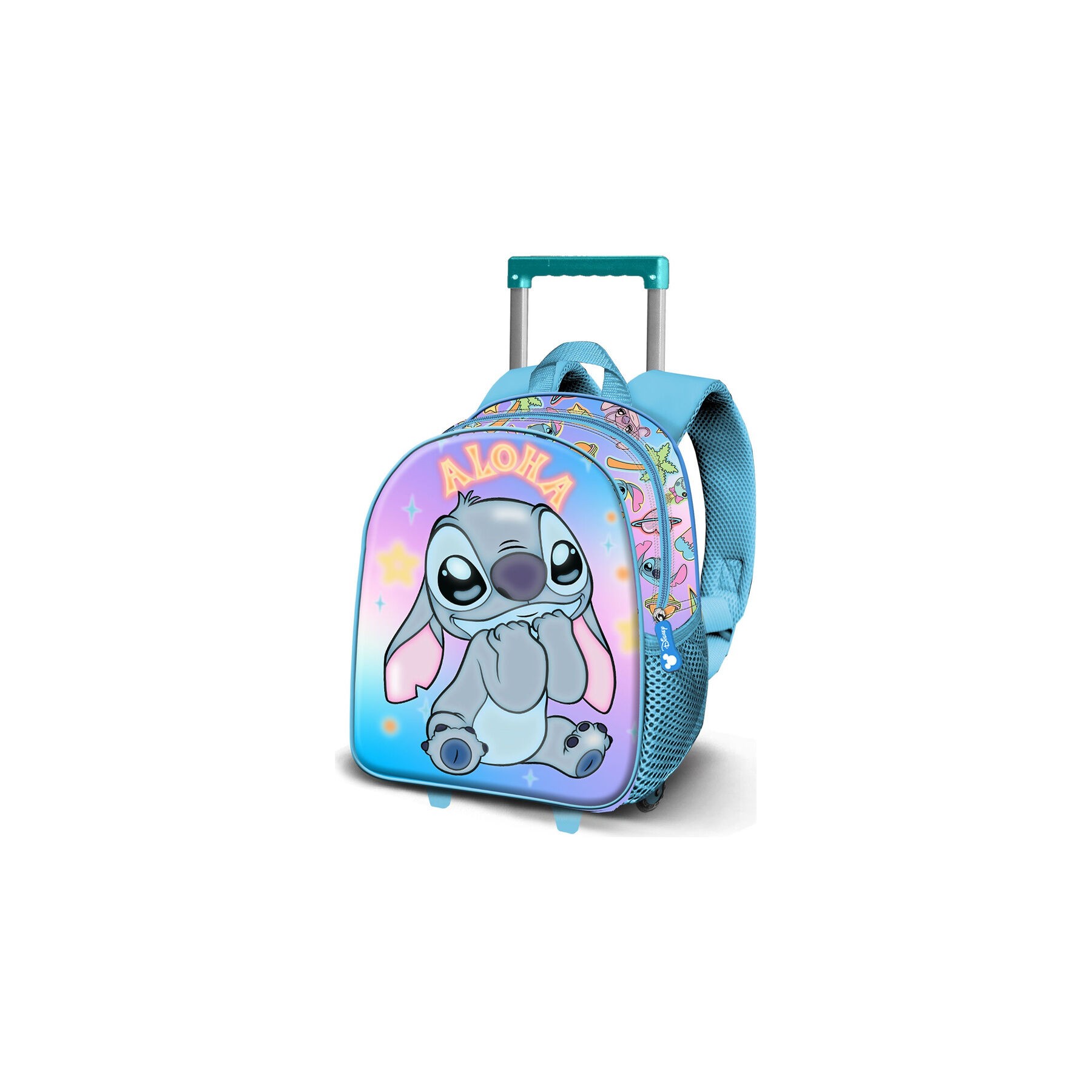 Trolley 3D Aloha Stitch Disney 31cm