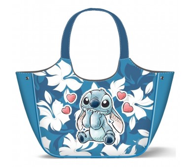 Bolsa playa Blue Stitch Disney
