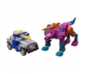 Set 2 figuras Fisitron & Carnivac Transformers Age of The Primes 14cm